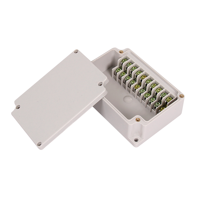 梯橙户外水接线盒带端子监控电源分线盒s塑料外壳密封端子盒