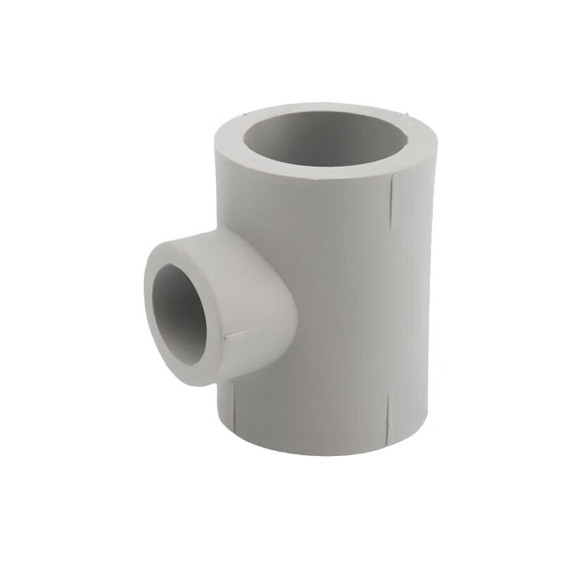 星期十 32x20异径三通 灰色ppr热熔管件水管接头