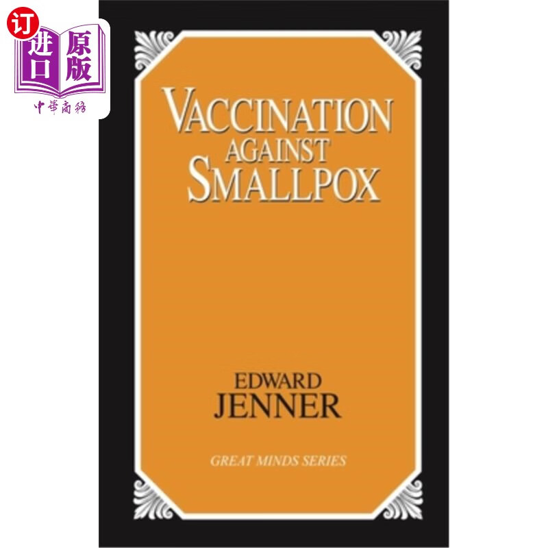 海外直订医药图书vaccination against smallpox 接种天花疫苗