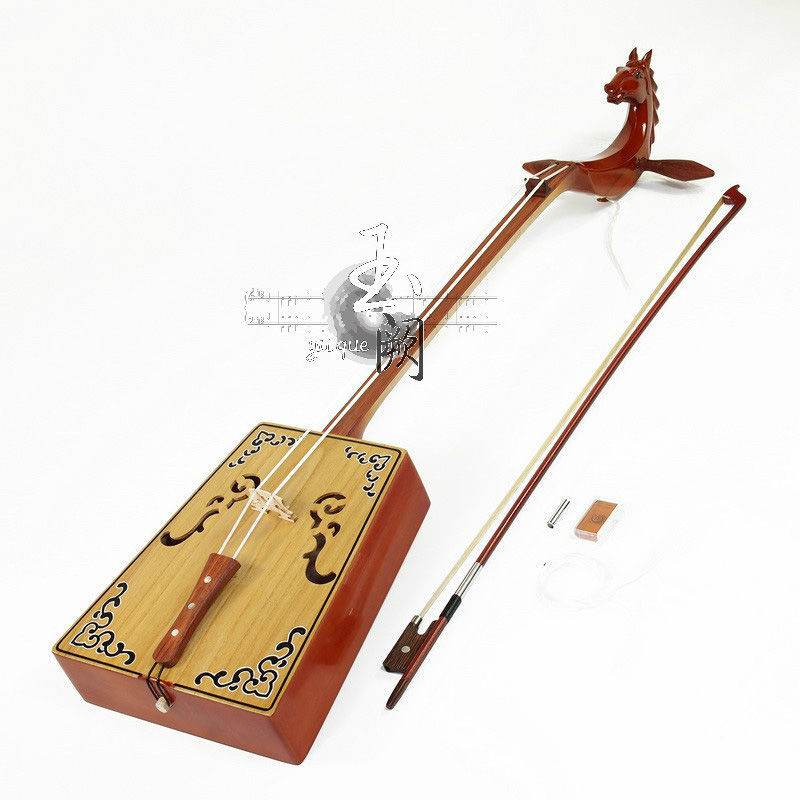 【官方直销】器马头琴红木指板骏马马头琴成人儿童演晗畅 成人款(大)