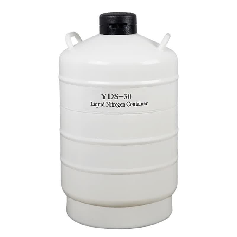 科睿才实验室用小型液氮罐 实验室储存便携冷冻容器桶 30升50mm口径