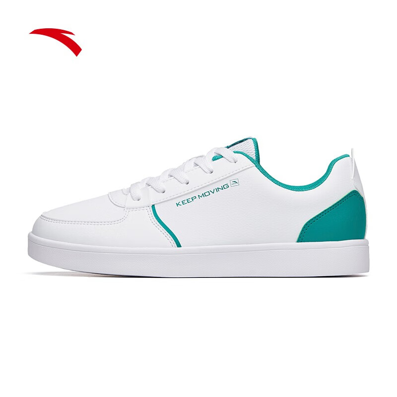 安踏(anta)板鞋男鞋2024春夏季新款小白鞋轻便学生百搭休闲低帮运动鞋