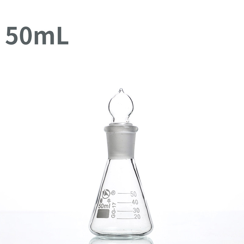 惠利得50-1000ml 蜀牛具塞三角烧瓶 锥形瓶 磨口三角烧瓶 玻璃具塞
