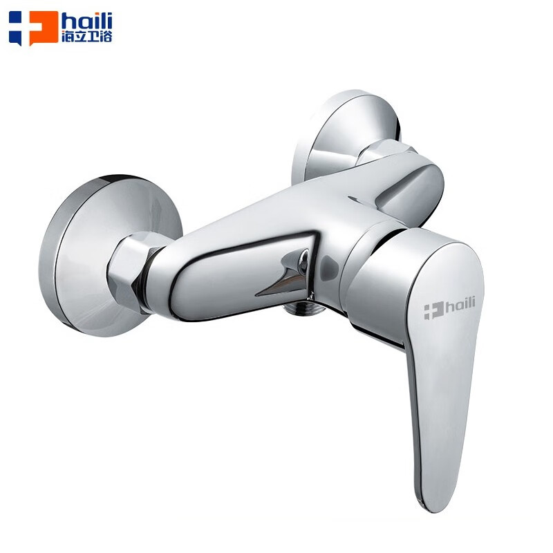 海立花洒全套淋浴套装喷头简易淋雨器洗澡浴室莲蓬增压卫浴冷热水龙头