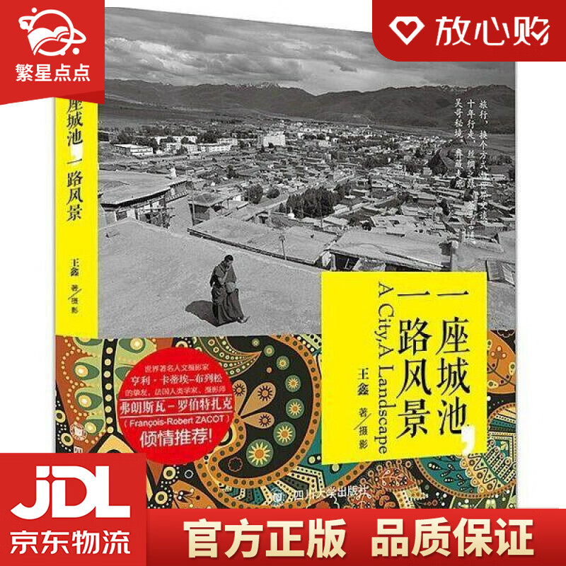 【新华书店正版图书】一座城池，一路风景 王鑫 四川大学出版社 正版图书