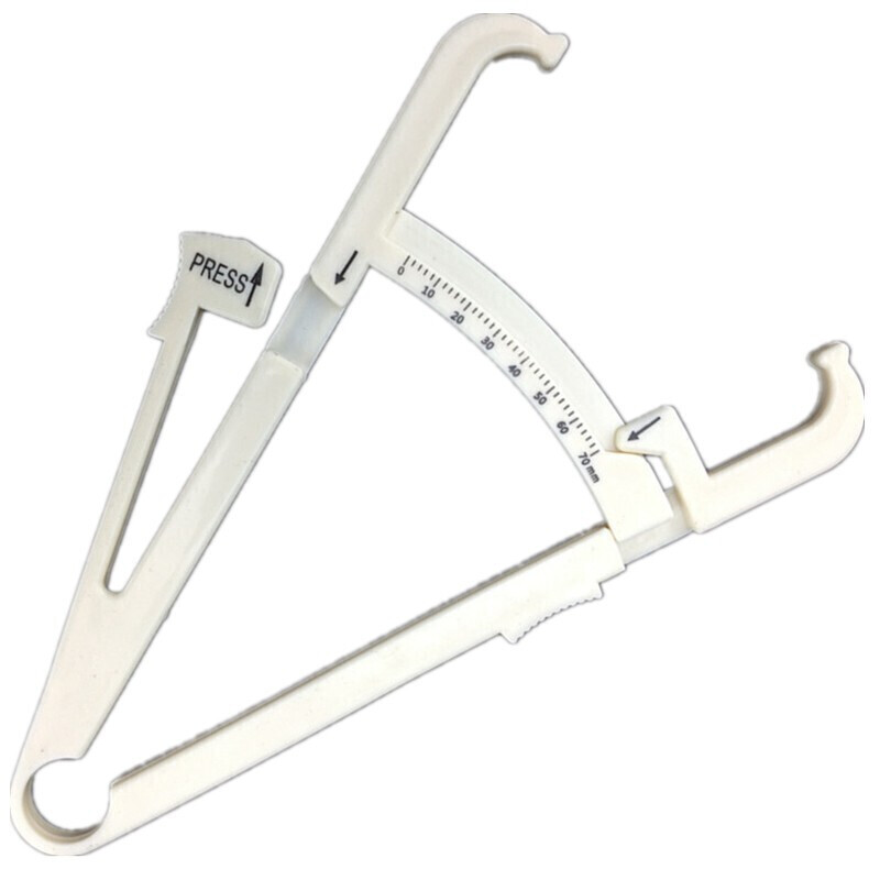 众都 脂肪卡尺皮褶厚度计体脂测量仪皮脂钳测量夹体脂夹