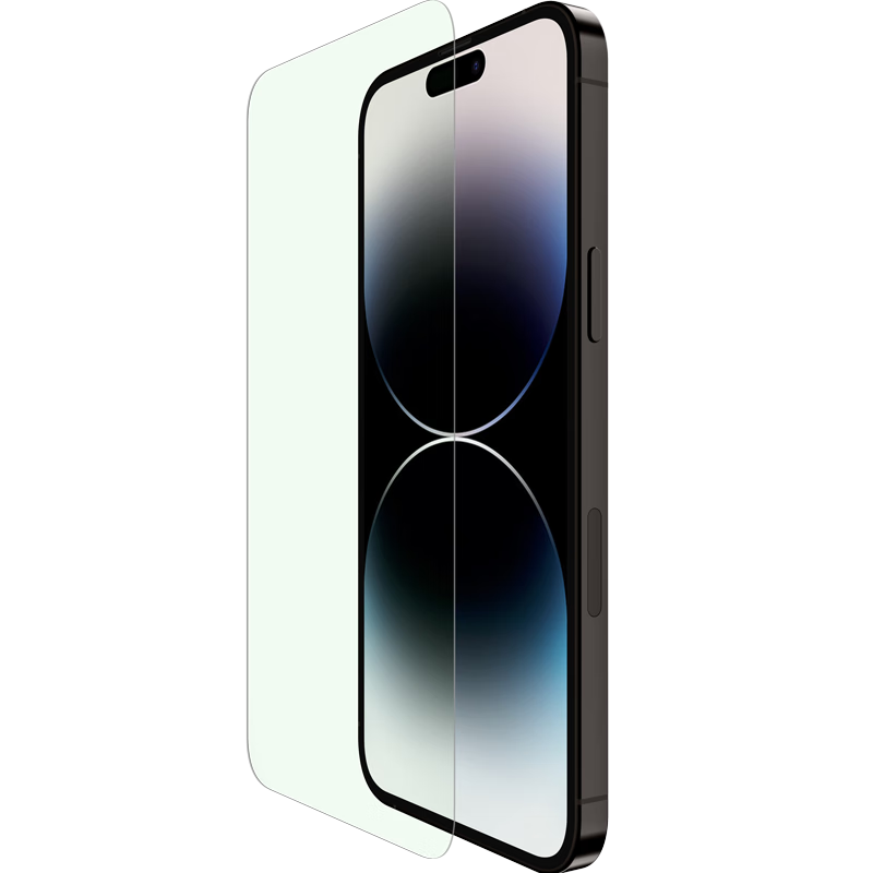貝爾金（BELKIN）蘋果15Pro鋼化膜 iPhone15pro貼膜 9H防摔手機膜 Asahi抑菌基材 OVA137