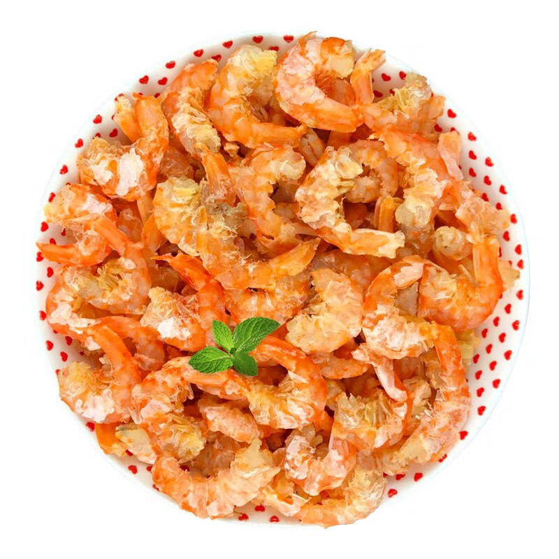 叁时鲜 东山岛大虾仁干250g 淡干海米海虾尾 海鲜干货 250g