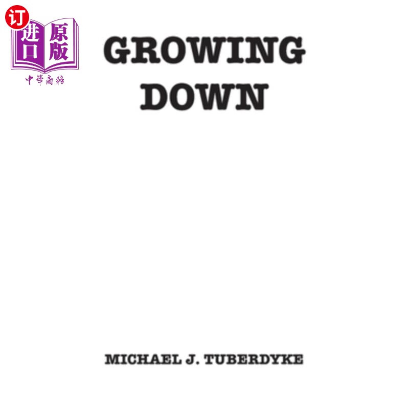 海外直订growing down 越来越多了