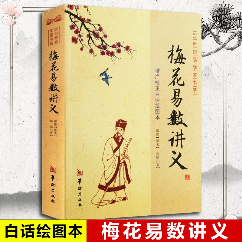 梅花易数讲义 增广校正白话绘图本易经入门五行八卦测字周易命理算卦风水图解