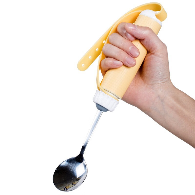 万园琦防抖勺 勺子老人勺子防抖老年残疾人辅助进食餐具康复器材手助