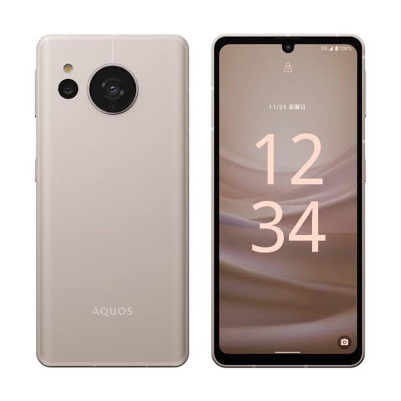 夏普日版AQUOS sense7智能5G手机 6.1英寸(6G/128G/高通骁龙695/5030万像素)IPX5/8防水IP6X防尘 AQUOS sense7【浅铜色 6+128GB】