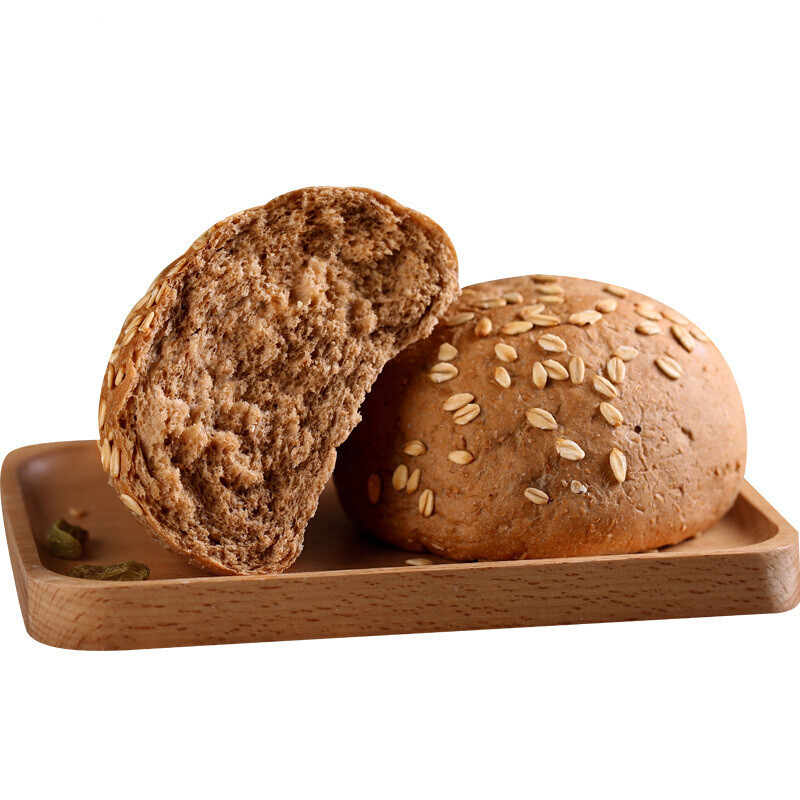 虎钢馋燕麦粗粮全麦面包低精早餐无油卡脂热非代餐零食品 原味全麦