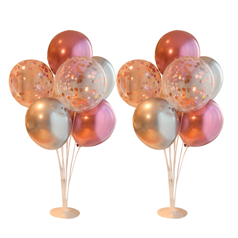 浪漫粉色气球套装，打造充满童趣和喜悦的庆典场景