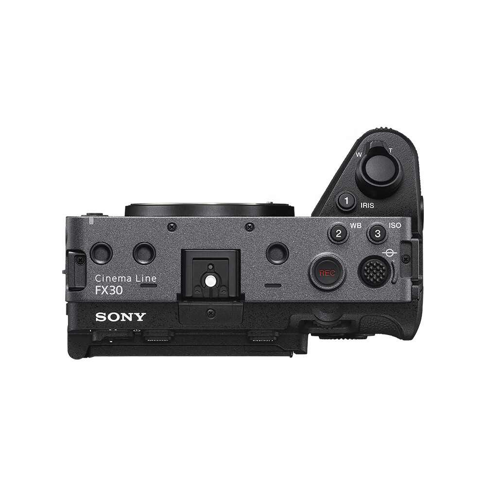 索尼【官方直营】索尼FX30 ILME-FX30B 紧凑型4K Super 35mm 电影机摄像机 直播设备 直播一体机 ILME-FX30B 单机身