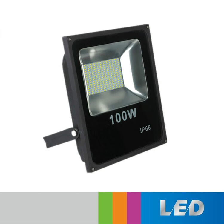 50wled投射灯50wled薄款投光灯花园草坪ip6集成cob泛光灯 10w 2700k