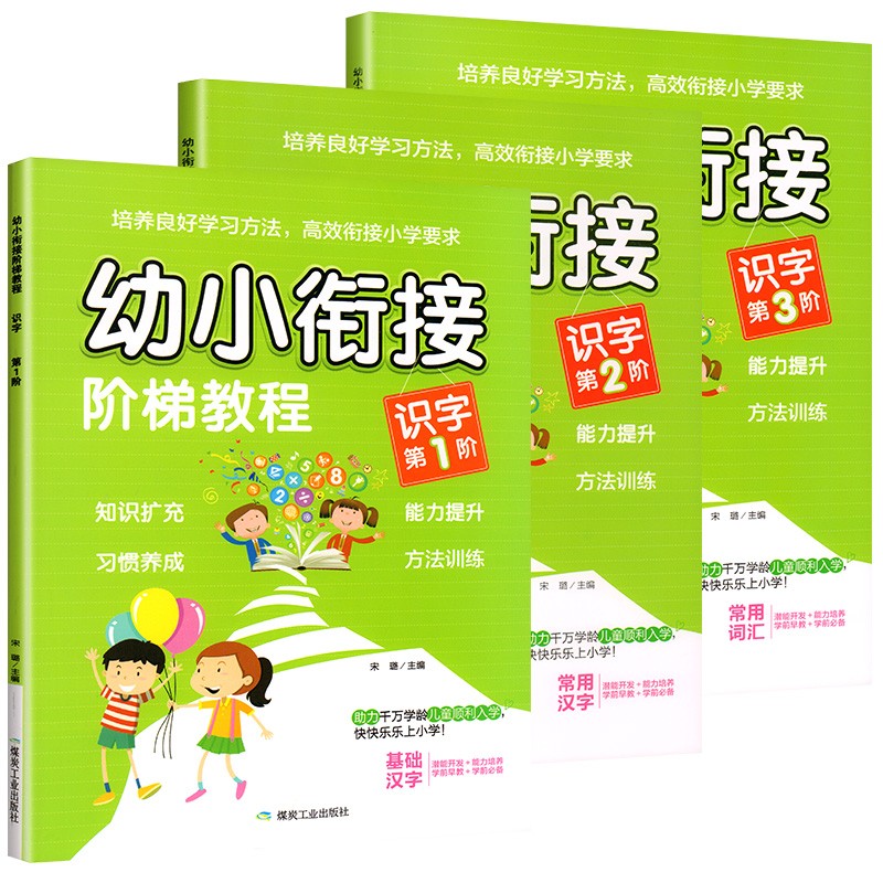 幼小衔接阶梯教程 拼音数学识字看图写话 全12册幼儿园学前班大班升一年级教材十以内20以内加减法练习册全套拼音训练 幼升小学前准备系列 识字