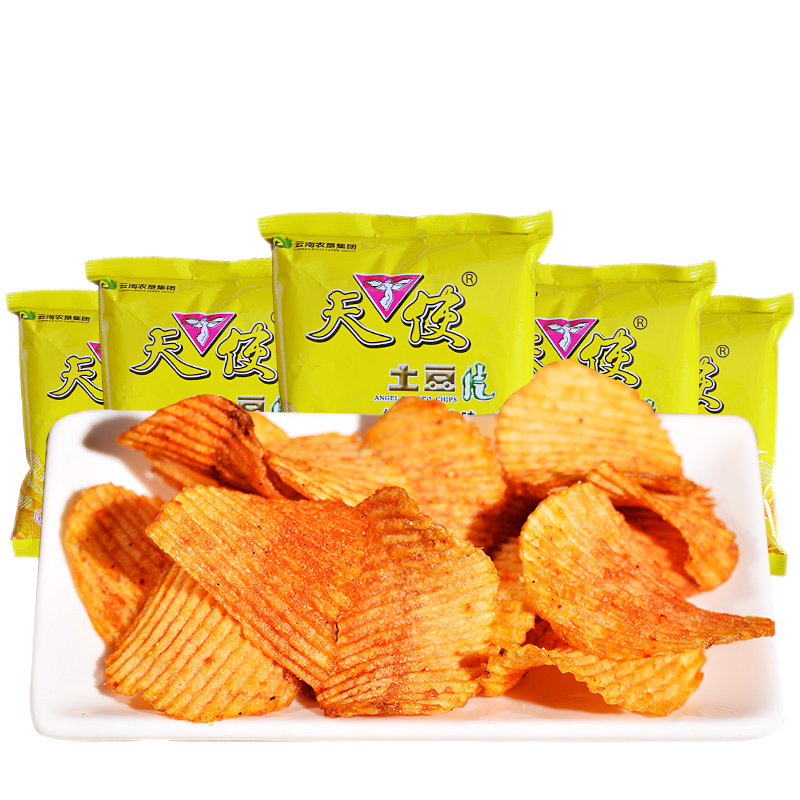 天使品牌土豆片价格走势及口感评测分享|休闲零食怎么查看宝贝历史价格