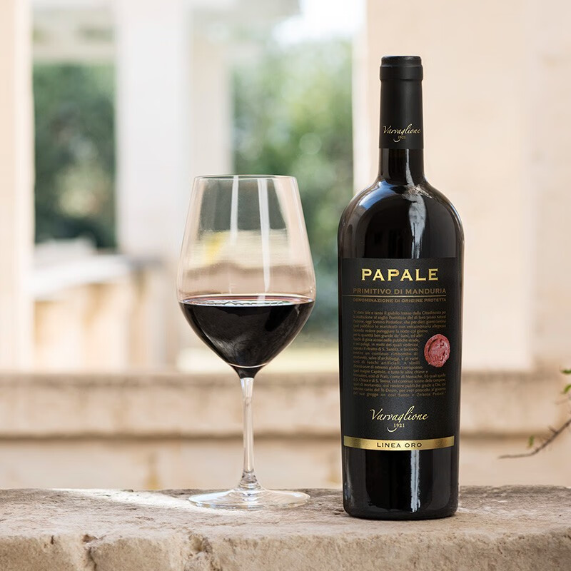 威格尼（PAPALE）意大利原瓶进口红酒教皇干红葡萄酒橡木桶陈高端礼品节日送礼自用 1支