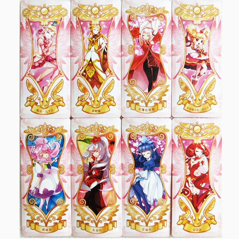 恋卡侬小花仙卡片王契约卡花月包花仙魔法库洛牌公主女动漫卡牌 小