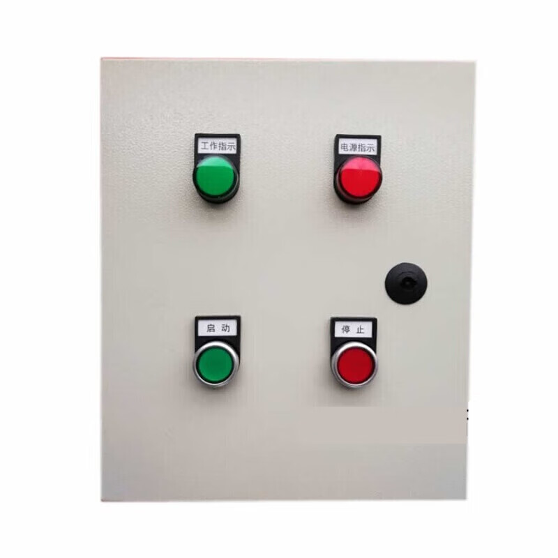 定制适用水泵风机消防控制箱按钮启停电箱启动箱电机马达控制柜时控开