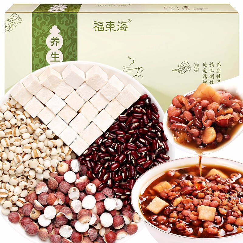 福东海芡实茯苓赤小豆薏米粗粮粥价格趋势及推荐