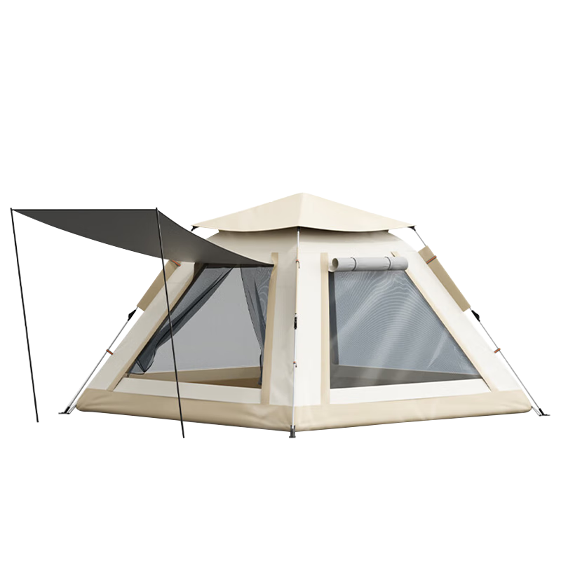 stiger 帐篷户外露营装备全套免搭全自动速开天幕野餐沙滩便携防晒雨过夜