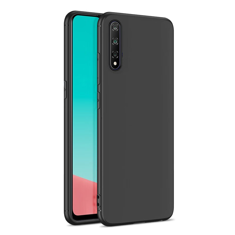 亚伊美 vivoiqooneo855竞速版手机壳黑色v1936al磨砂软壳外壳iqooneo