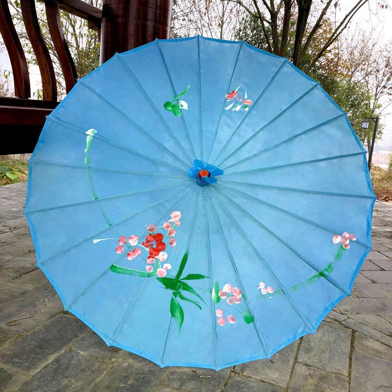 【精选直发】油纸伞古风流苏跳舞伞古代雨伞防水实用花伞仙女学生中国