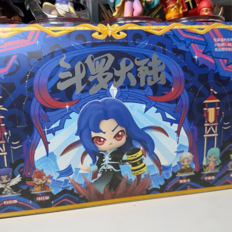 微凡嘉(weifanjia)斗罗大陆周边系列千仞雪比比东q版斗罗大陆女神盲盒