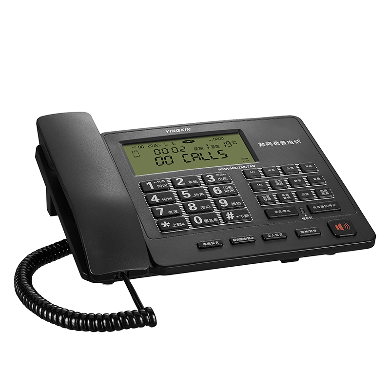 yingxin盈信238有线座机录音电话机sd卡录音留言可支持32g内存卡录音