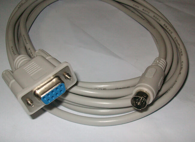 gt15-fx(rs232型)a970gotgt15触摸屏连接fx plc通讯线3/5/10米 浅灰色