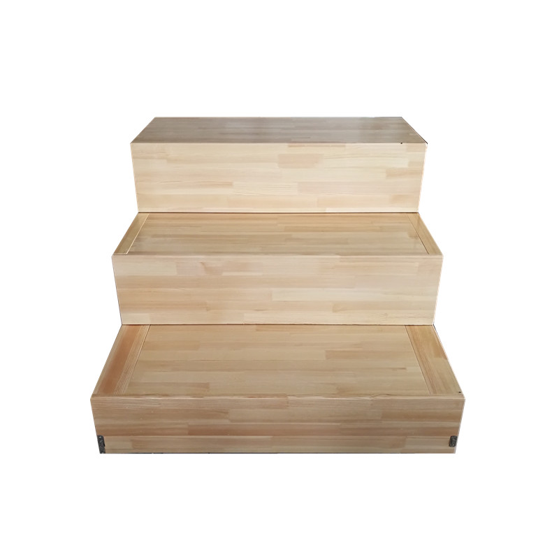 定制音乐大合唱指挥台实木伸缩合唱台阶舞台三层合影台踏步可移动折叠