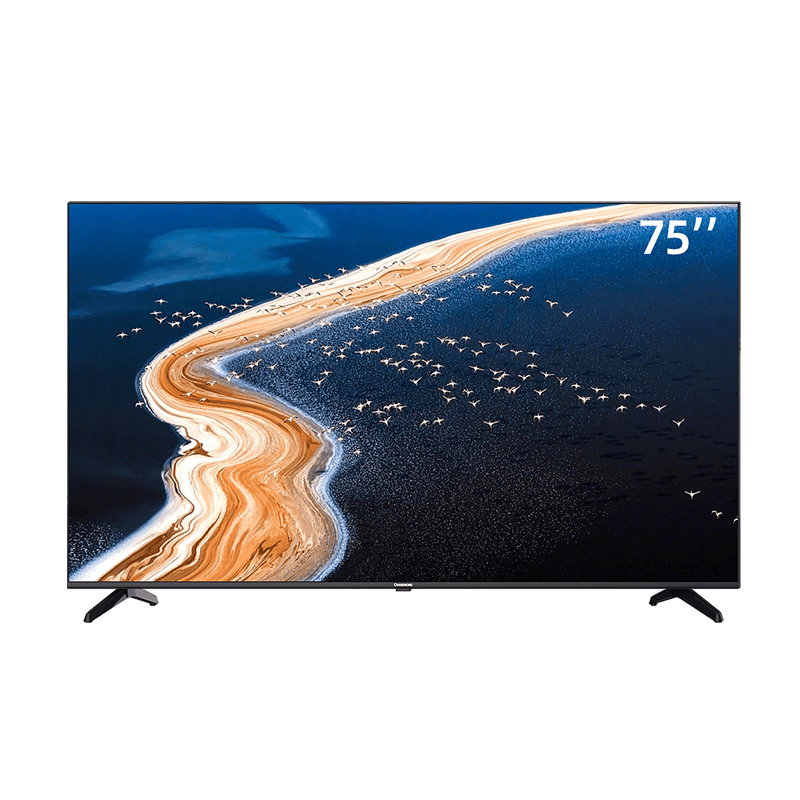 长虹75D4PS 75英寸2+16GB智能语音电视4KHDR 手机投屏超薄全面屏平板液晶LED电视机    2999元