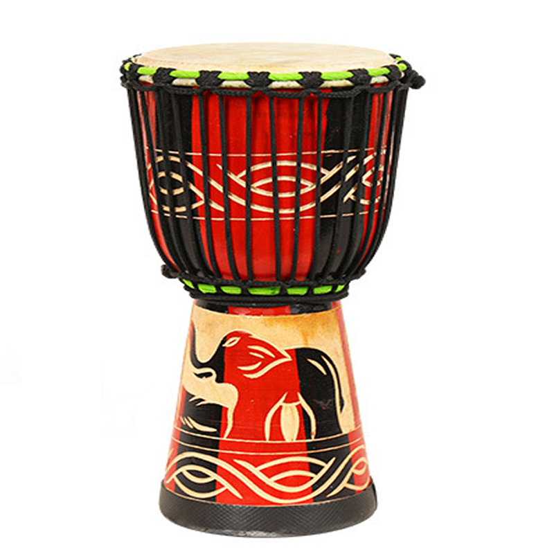 奇宝居 手鼓非洲鼓丽江山羊皮8寸云南儿童初学者幼儿园成人乐器演奏整
