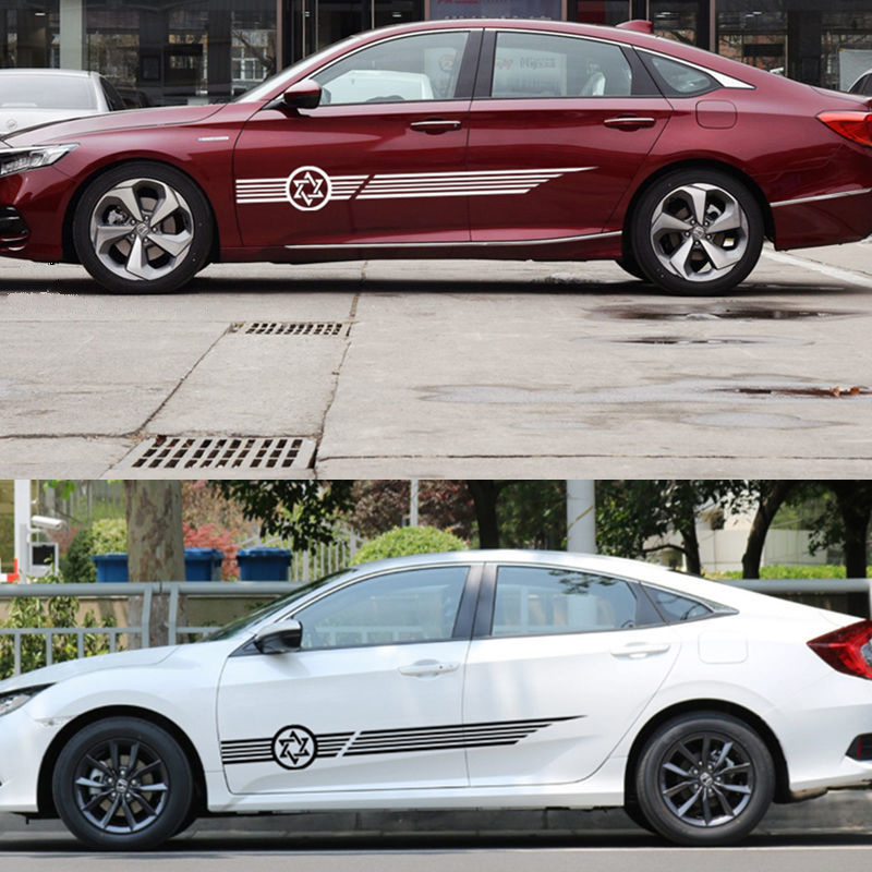 爵士猫 汽车车贴 车身贴纸 2021新款通用汽车贴纸拉花外观车身个性