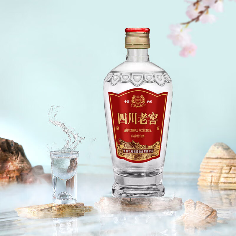 牧文四川老窖42度浓香型白酒420ml/瓶 单支-精选优惠专栏-全利兔-实时优惠快报