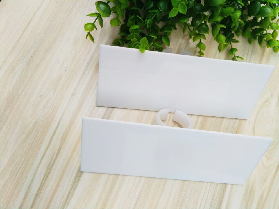 埠帝麦克风麦标定制 新闻娱乐话筒台标 logo牌台标夹子无线麦牌定制 白色空白款无画面