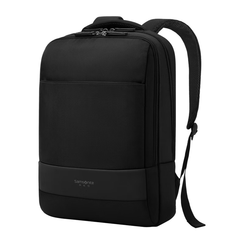 Samsonite 新秀丽 双肩包电脑包男士商务背包旅行包笔记本电脑包 15.6英寸BU1黑色