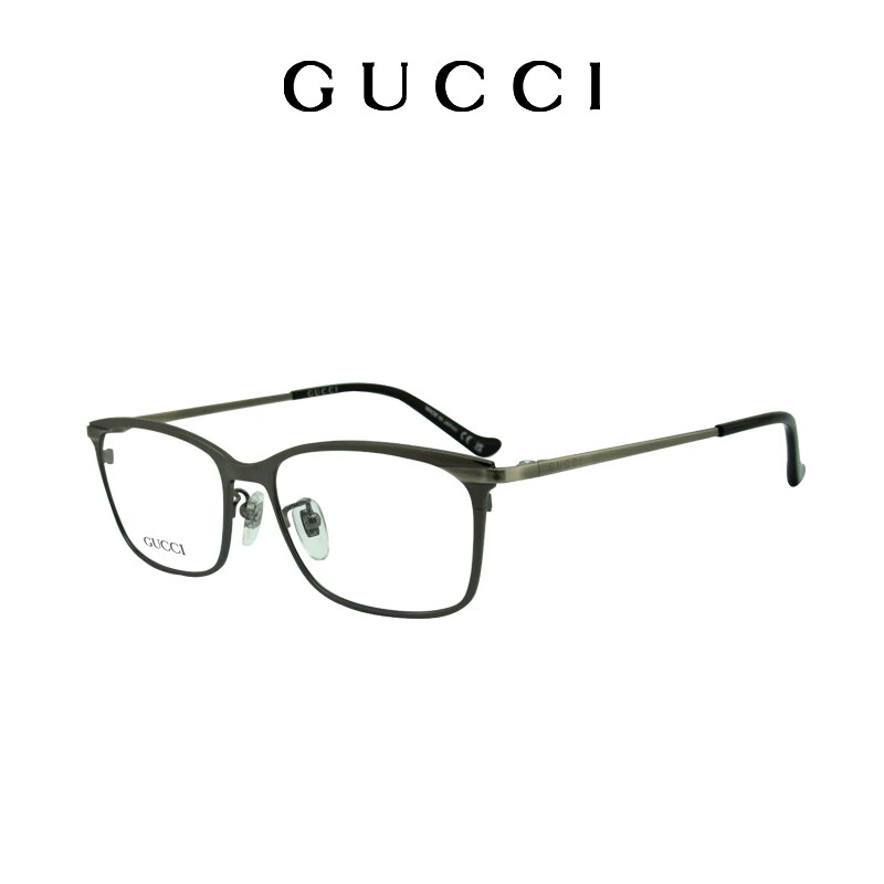 gucci眼镜古驰男复古眉框眼镜鹿晗同款可配蔡司镜片gg1130oj 002 56