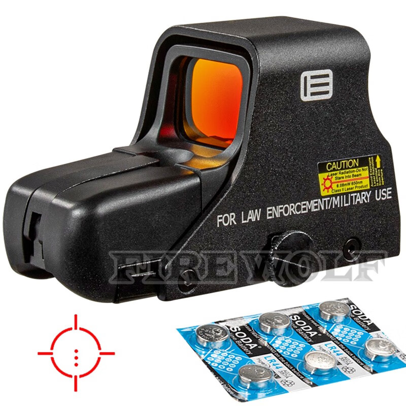 552 558全息瞄虹膜快速瞄内红点瞄准器快拆553十字全息 551黑色虹膜