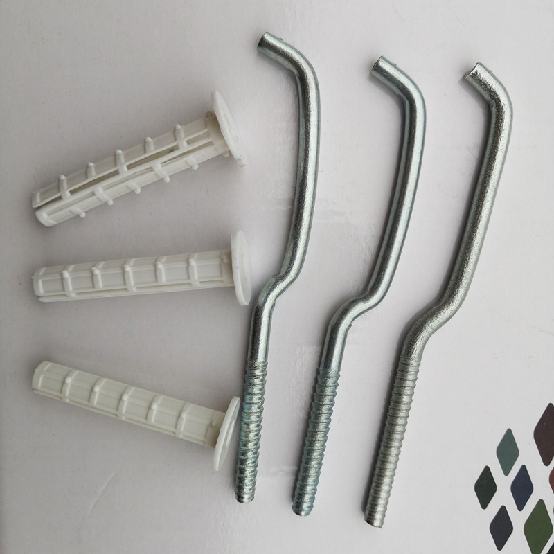 8050元宝暖气片挂钩托勾固定支架挂钩子固定螺丝暖气挂件卡子配件z 4