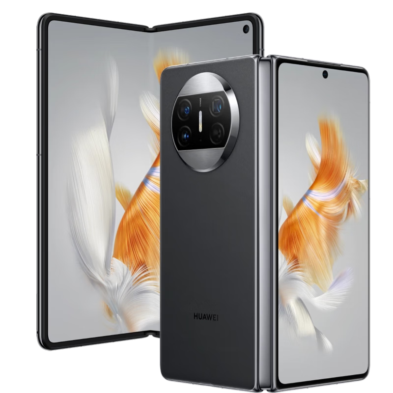 华为matex3 (分期免息白条可选)折叠屏手机新品上市 羽砂黑 256gb