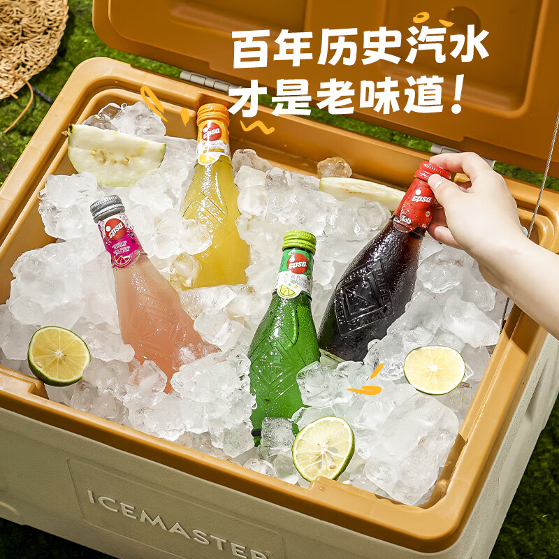 哇尔塔(Epsa)希腊进口可乐柠檬血橙汁味碳酸汽水饮料果味气泡水232ml玻璃瓶装 【复合汽水】高颜值232ml*24瓶