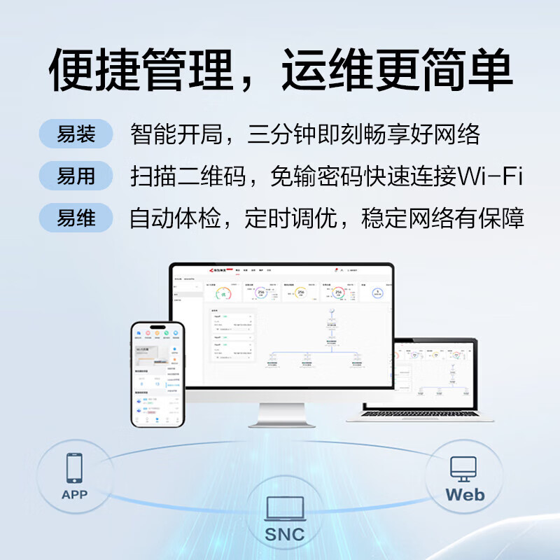 华为(HUAWEI)坤灵ax1800M企业级AC+AP全屋WiFi套装无线AP面板式 双频千兆路由器POE供电IPTV坤灵APP管理分布式 AP160【1800M面板式AP】
