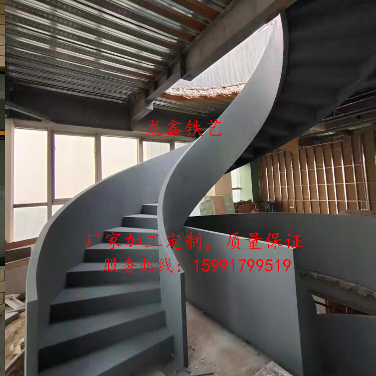 仁聚益钢楼梯,钢梯,钢结构旋转楼梯,螺旋梯,悬浮梯西安专业生产厂家