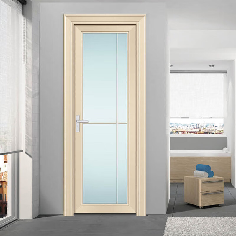 闲巢现货卫生间门厕所门洗手间门洗澡间门厨房门阳台门钛镁铝合金卧室