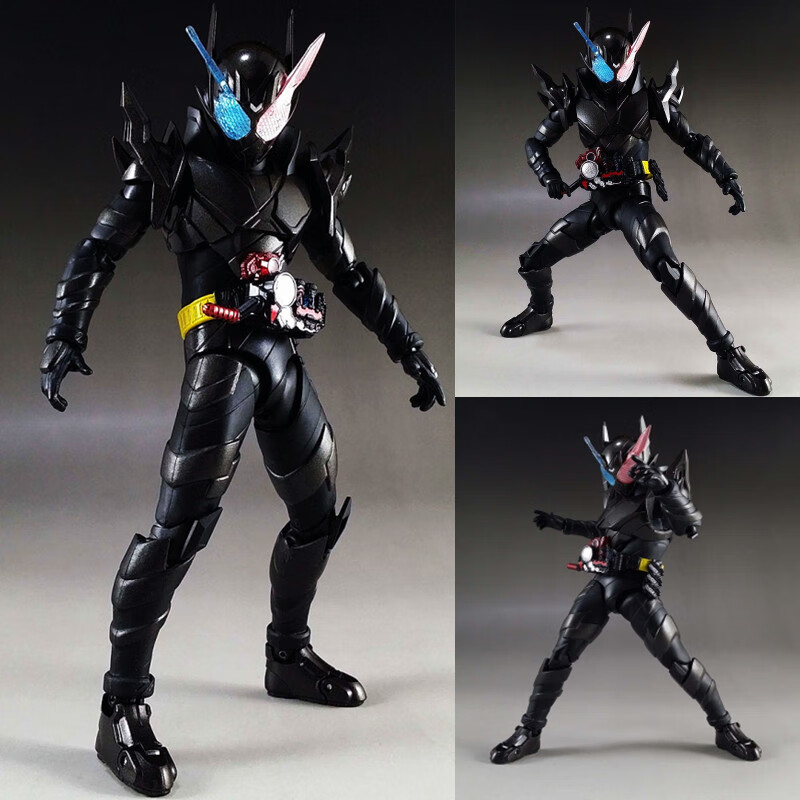 动手办玩具模型摆件 [shf危险黑兔兔坦]送支架 标准