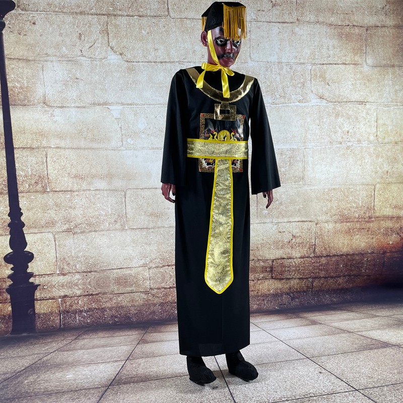 漫翔万圣节血腥阎王挂鬼装扮道具鬼屋恐怖道具吓人僵尸吊尸装饰场景