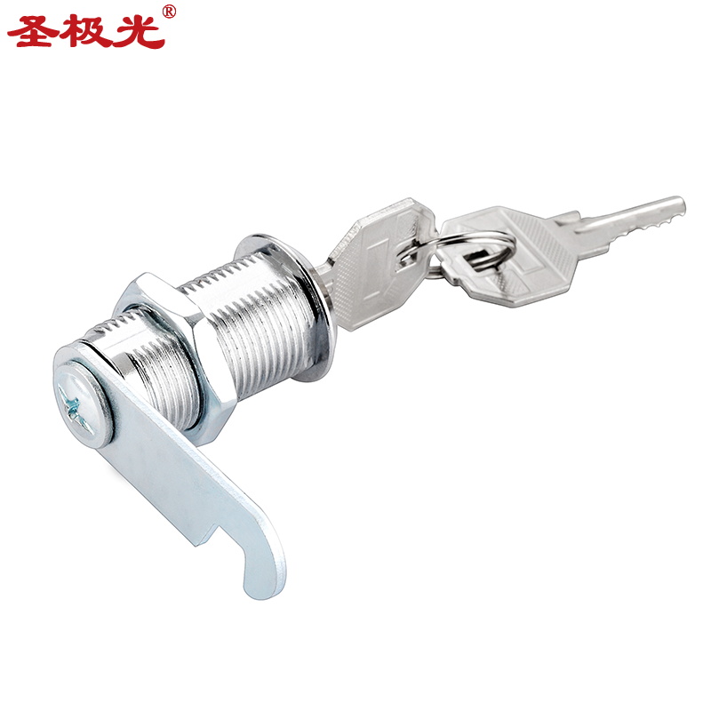 圣极光转舌锁文件柜锁信箱锁铁柄正心锁30mm单开款可定制g2487